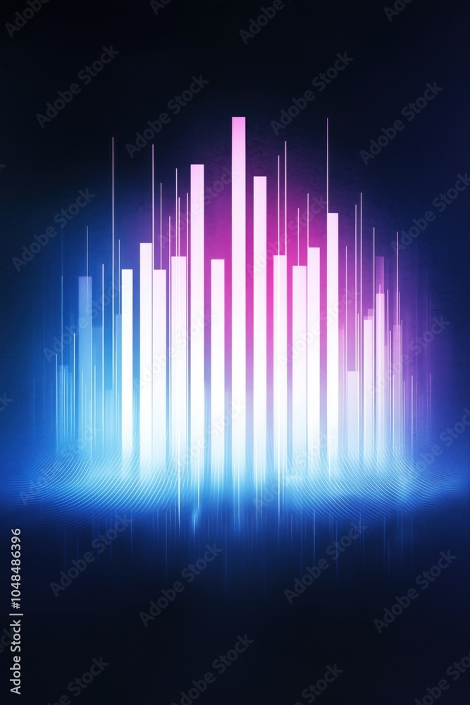 Futuristic Music Club Poster: Modern, Sleek Design with Bold Text & Gradient Background Futuristic Music Club Poster: Modern, Sleek Design with Bold Text & Gradient Background