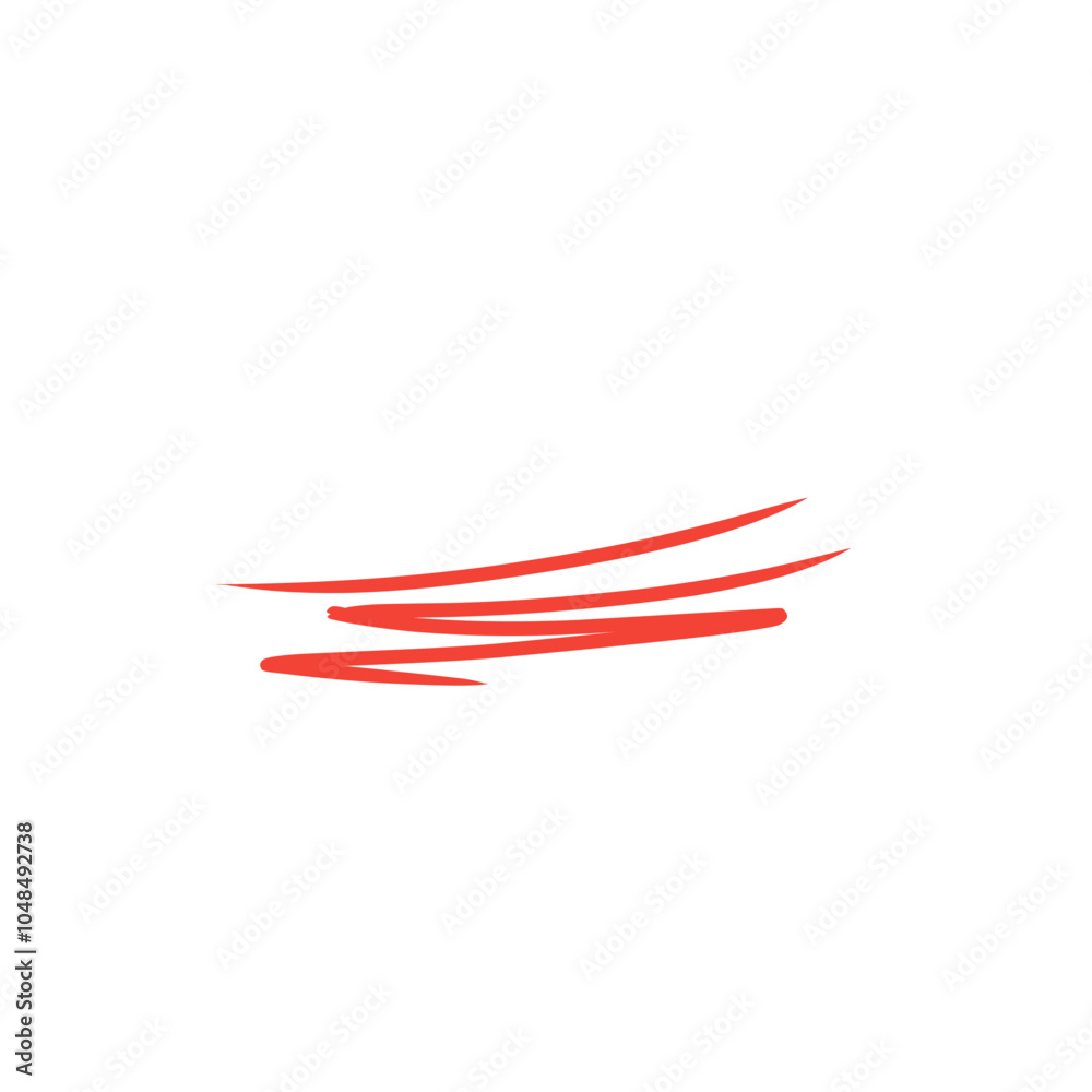 abstract red pen scribble abstract red pen scribble