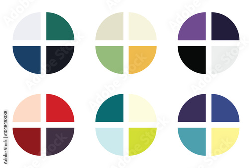Free Download Abstract color palette Color swatches - GFXLoad