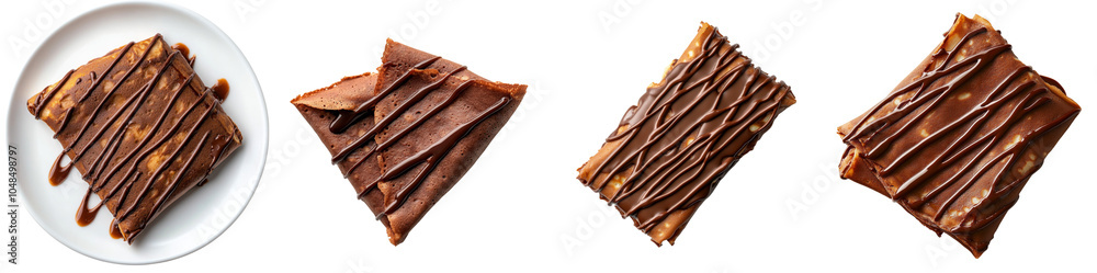 These dessert squares are generously drizzled with rich chocolate, representing a delightful treat great for parties or casual gatherings. Their distinct layers create an appealing presentation These dessert squares are generously drizzled with rich chocolate, representing a delightful treat great for parties or casual gatherings. Their distinct layers create an appealing presentation