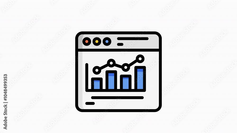 Animated title Website displaying bar graph and line chart. Suitable for financial articles, data analysis blogs, business presentations. Perfect for showcasing growth trends and performance metrics v Animated title Website displaying bar graph and line chart. Suitable for financial articles, data analysis blogs, business presentations. Perfect for showcasing growth trends and performance metrics v