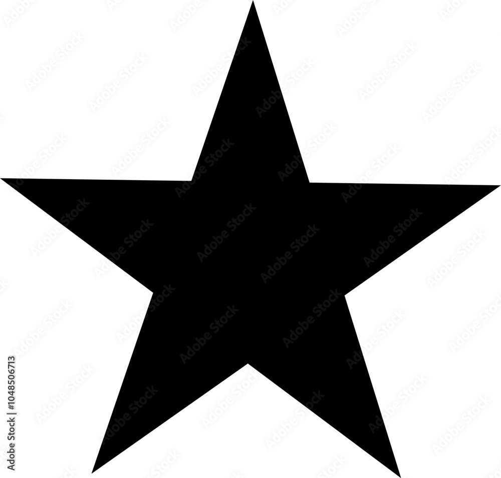 Star silhouette, black and white, clip art for designers backgrounds Star silhouette, black and white, clip art for designers backgrounds