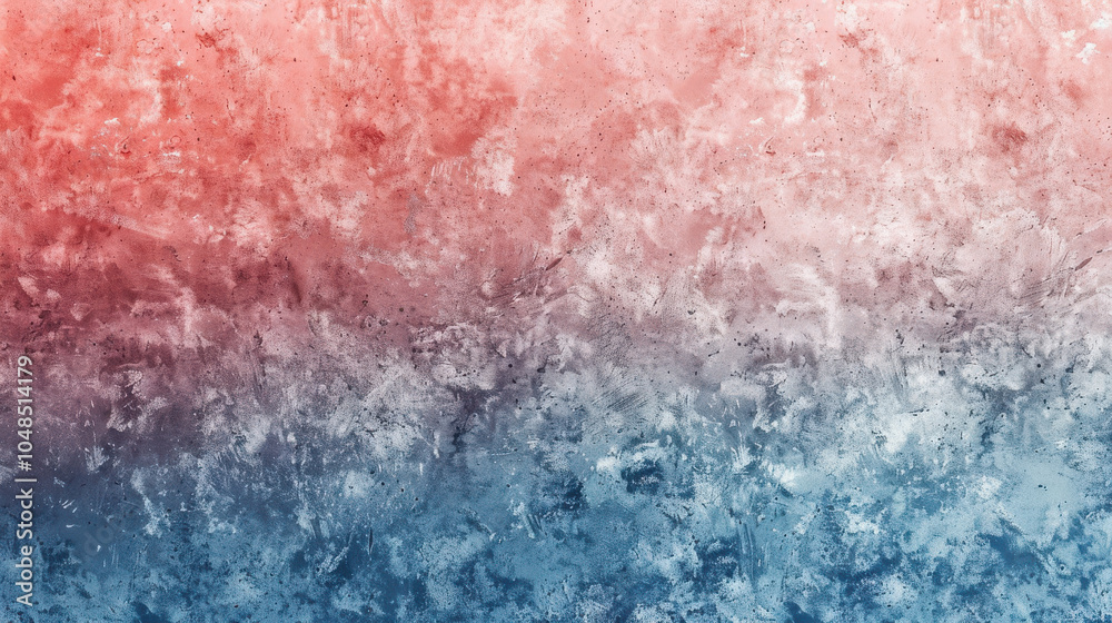 Fototapeta premium close up horizontal abstract illustration of a textured pink and blue gradient noise and grainy background