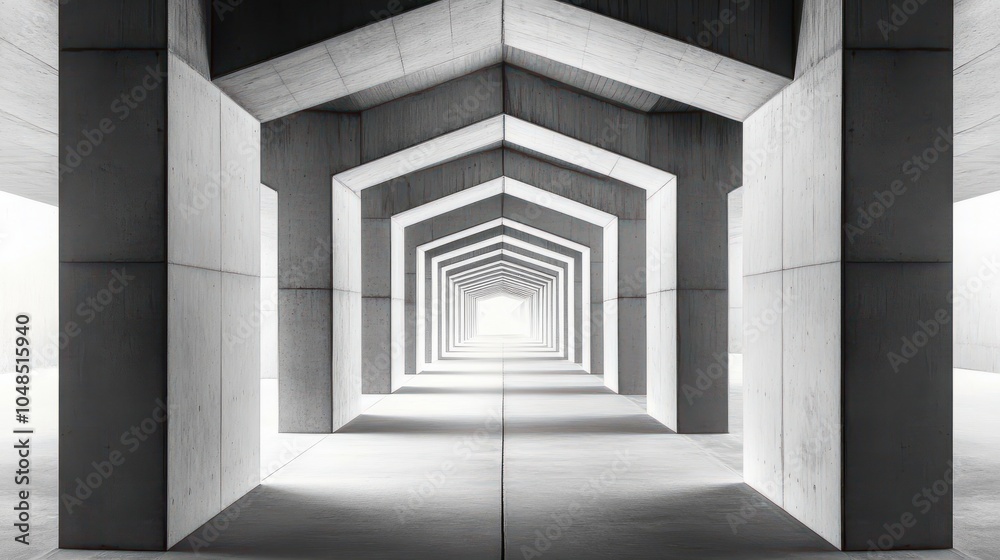 Architecture details Modern Building Concrete Bias columns space perspective Abstract background Architecture details Modern Building Concrete Bias columns space perspective Abstract background