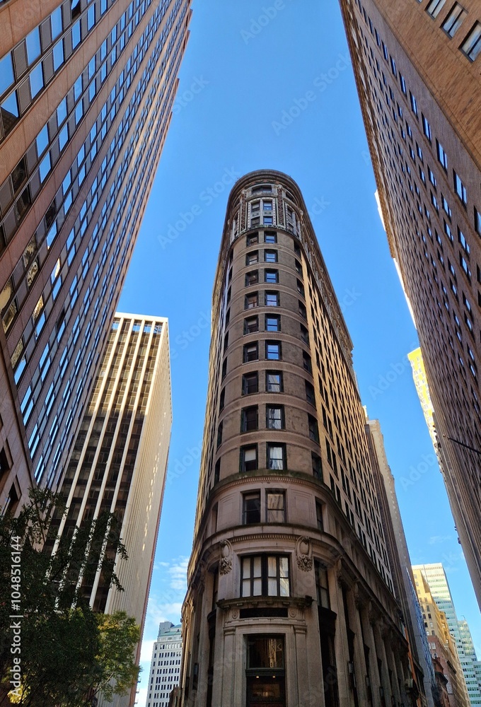 Naklejka premium city ny