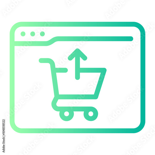 self service gradient icon