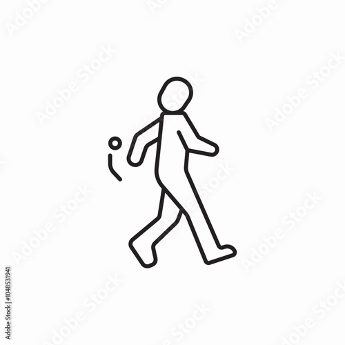 walking walk icon sign vector