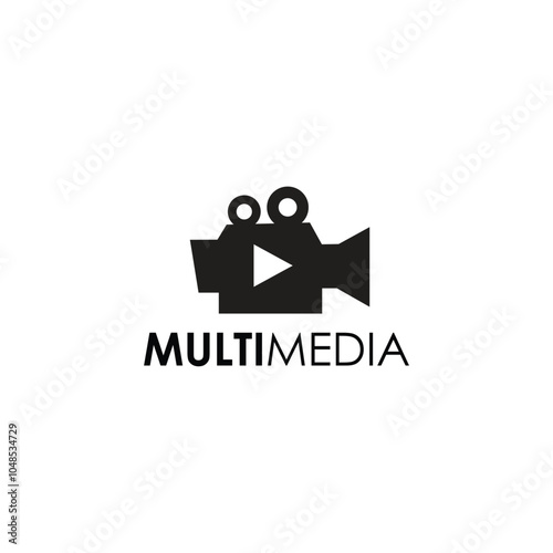 Multi Media Logo Vector Modern
