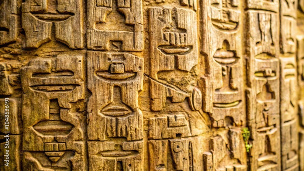 Tree bark resembling ancient hieroglyphs Macro Tree bark resembling ancient hieroglyphs Macro