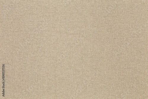 The texture of the canvas fabric is natural color. Horizontal abstract blank background for design ideas. Rustic linen.