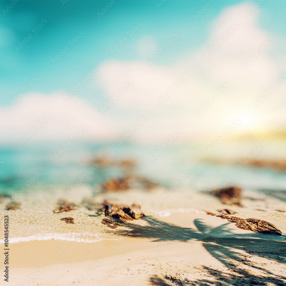 Obraz premium Tropical lost beach