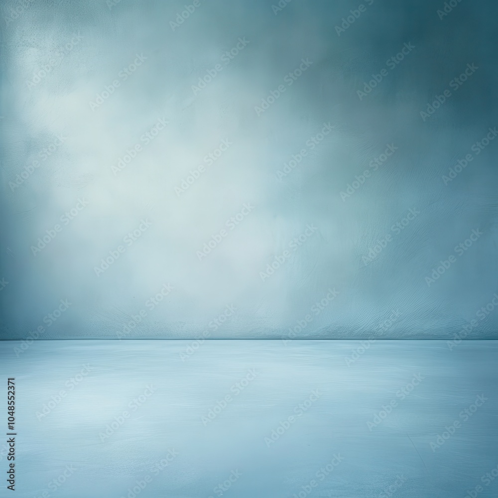 Minimalist Light Blue Concrete Wall and Floor Studio Background for Product Photography Minimalist Light Blue Concrete Wall and Floor Studio Background for Product Photography