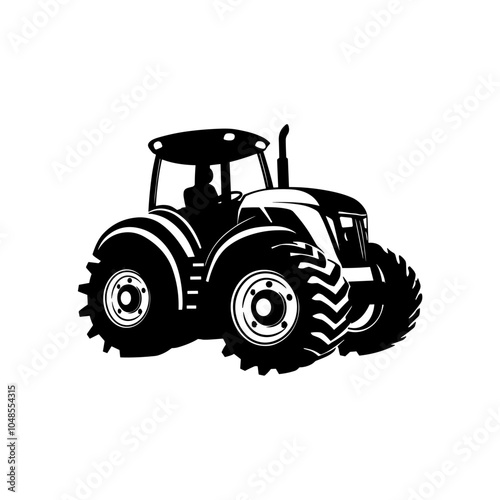 Logo Design for Jota Tratores - Strong and Industrial Agricultural Branding

