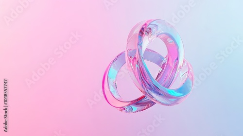 Male and female gender symbols intertwined against a bright gradient background, representing unity and equality in gender diversity.