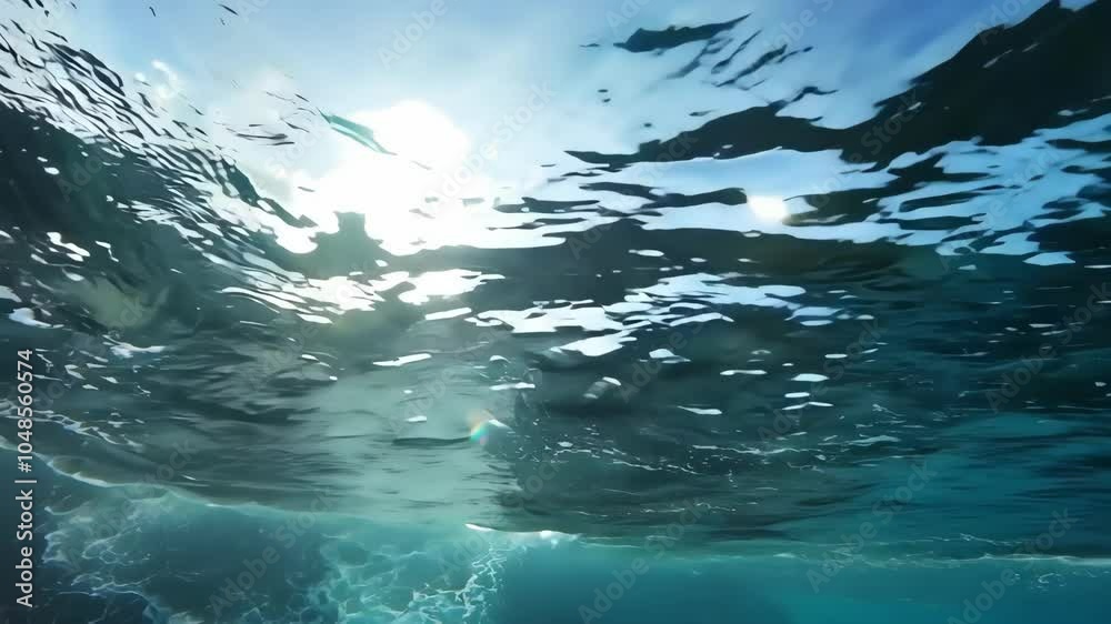 3D Animation of Swells and Tidal Waves in the Ocean