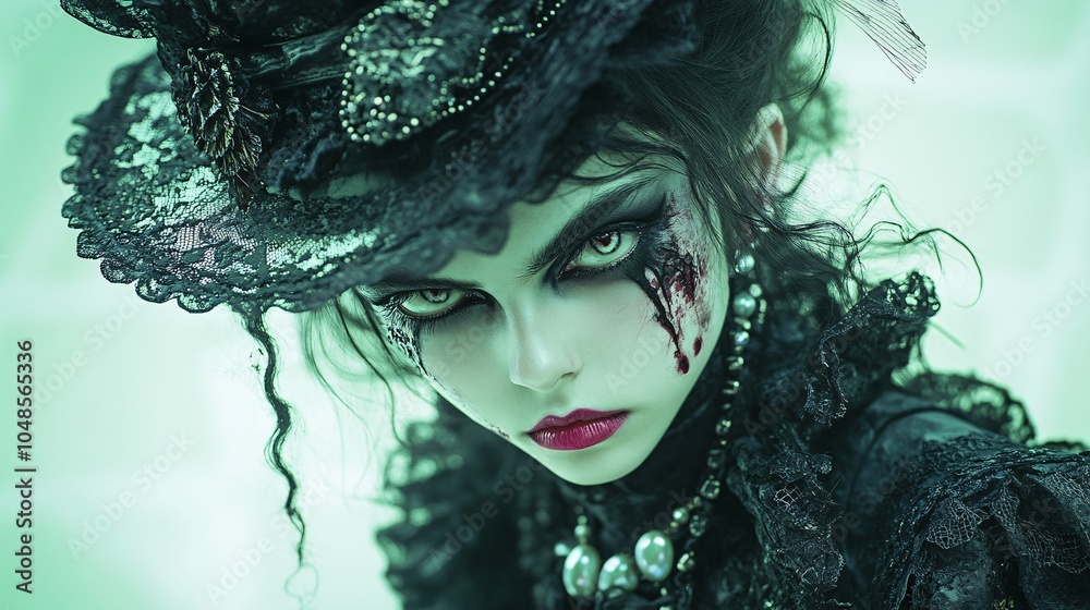 Fototapeta premium hyper realistic art of rob zombie, fashion photography, documentary photo,