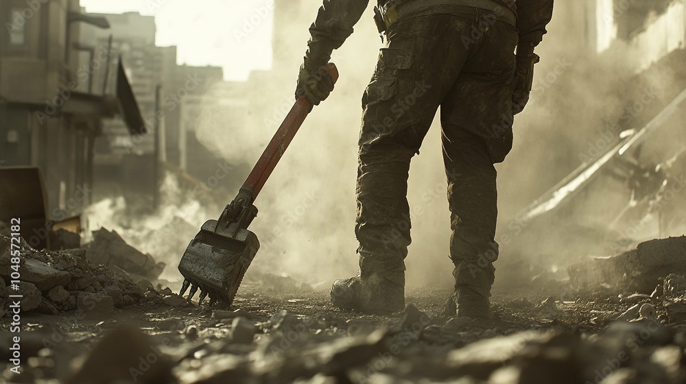 A close up of worker in the building UHD wallpaper A close up of worker in the building UHD wallpaper