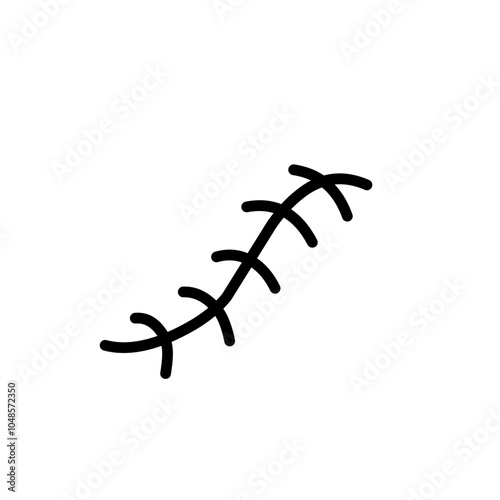 wound suture icon