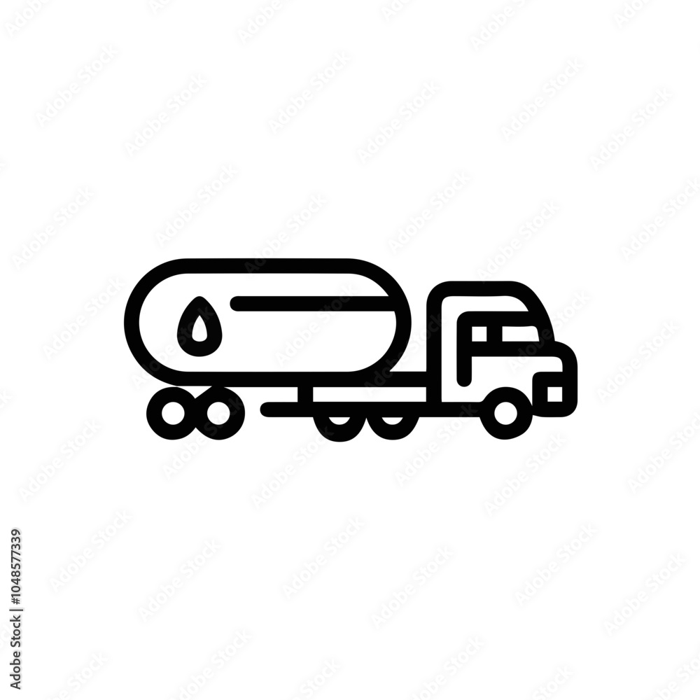 Oil icon symbol vector image Illustration
