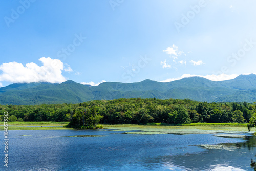 Shiretoko five lake in Hokkaido, Japan