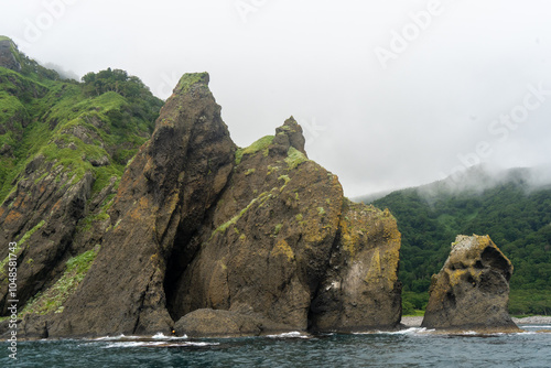 Shiretoko peninsula in Hokkaido Japan photo