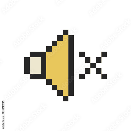 sound audio symbol pixel art