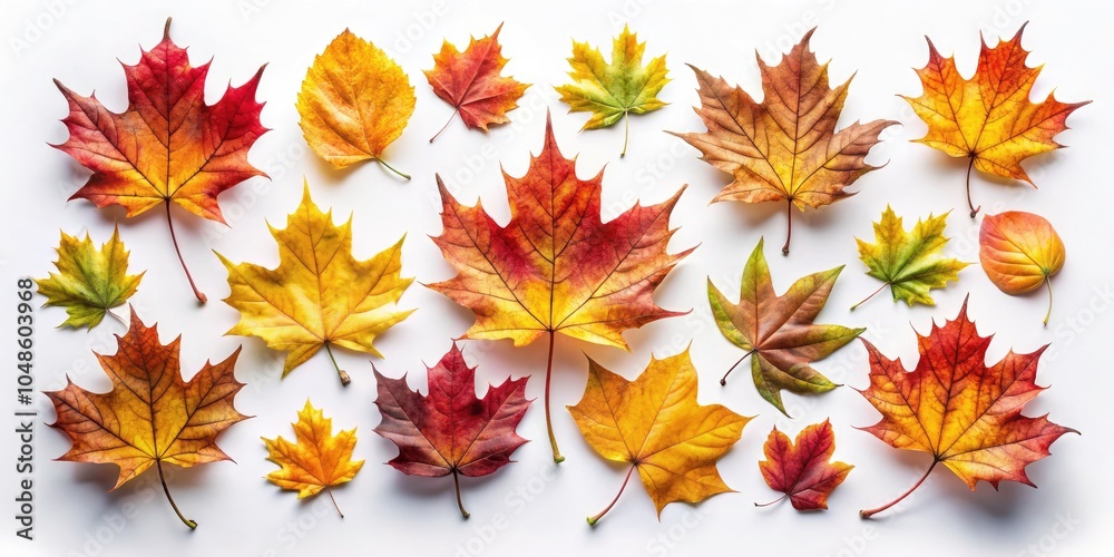 Autumn Watercolor Leaves Collection - Hand Drawn Tilt-Shift Photography Style of Fall Foliage Illustrations on White Background, Perfect for Seasonal Decor and Design Projects Autumn Watercolor Leaves Collection - Hand Drawn Tilt-Shift Photography Style of Fall Foliage Illustrations on White Background, Perfect for Seasonal Decor and Design Projects