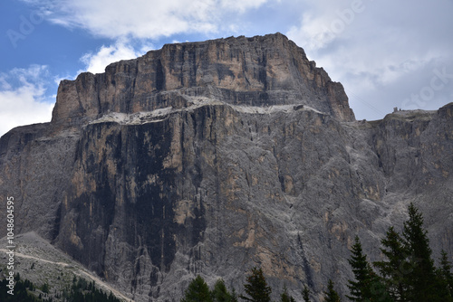 The great massif of Sass Pordoi