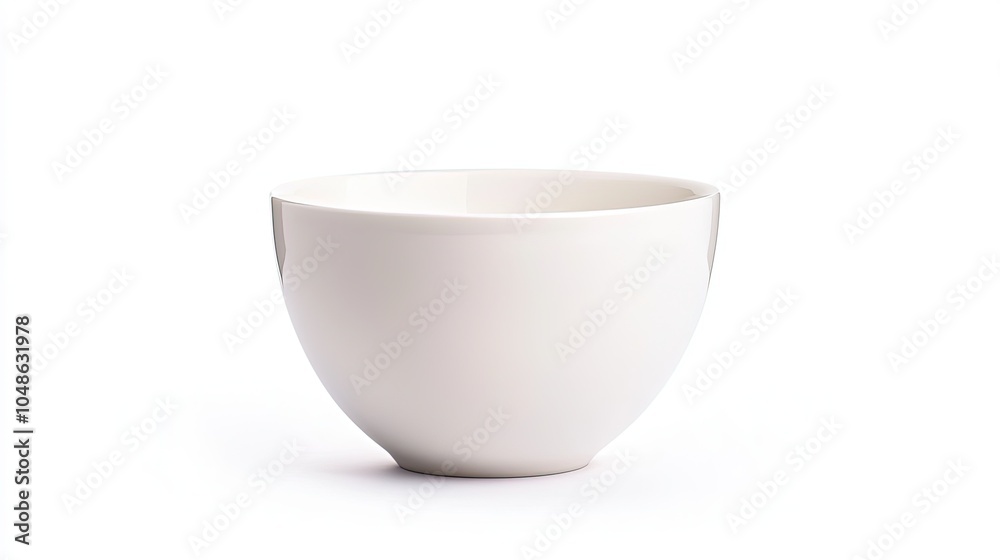 Minimalist White Bowl Minimalist White Bowl