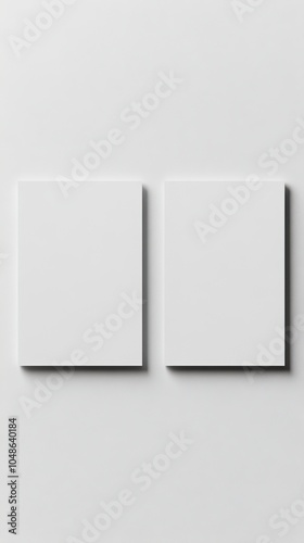 Blank Cards Mockup