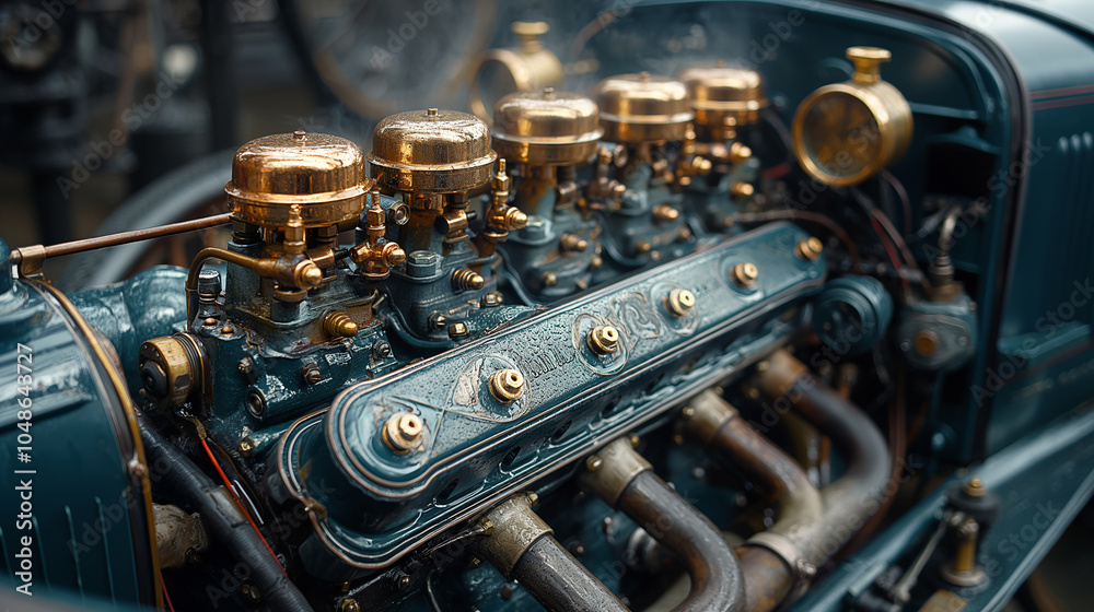 engine close up engine close up