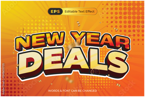 a poster for new year eve with a new year deals