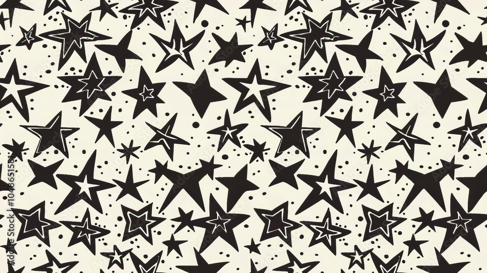 A pattern of tiny stars scattered across the page A pattern of tiny stars scattered across the page