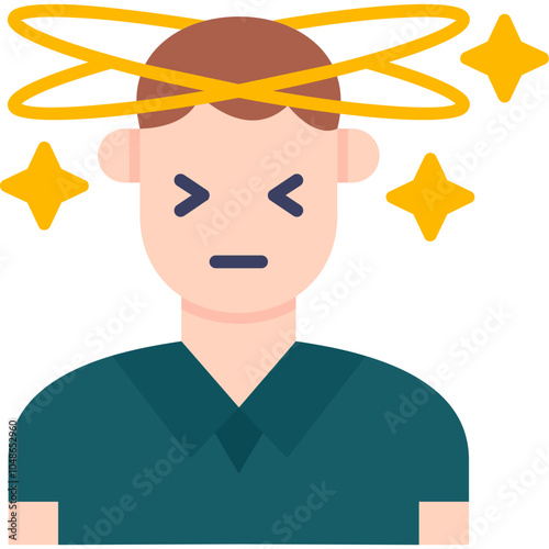 Dizziness Icon