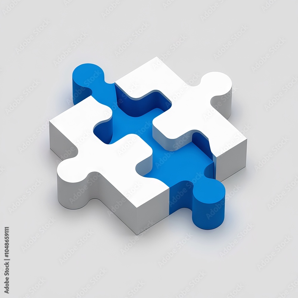 Colorful puzzle pieces, dynamic design, white isolated background. Colorful puzzle pieces, dynamic design, white isolated background.