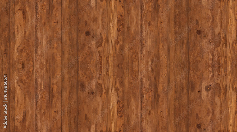 Fototapeta premium Rich brown wooden planks texture background