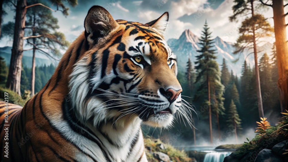 Fototapeta premium World wildlife day generative ai