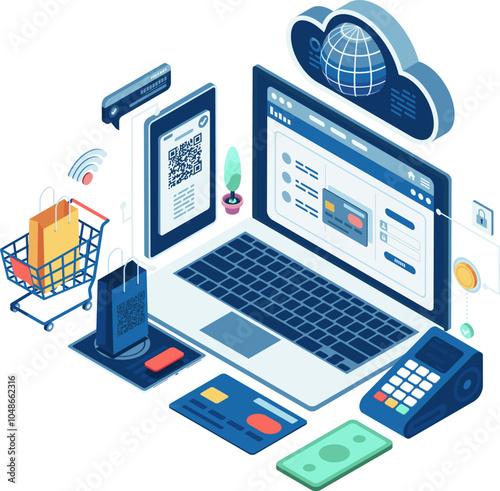 Isometric E-commerce Payment Gateway