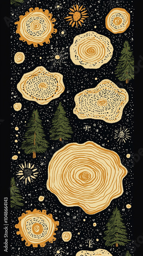 Bold Geometry Meets Organic Flow
