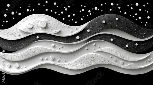 Bold Geometry Meets Organic Flow