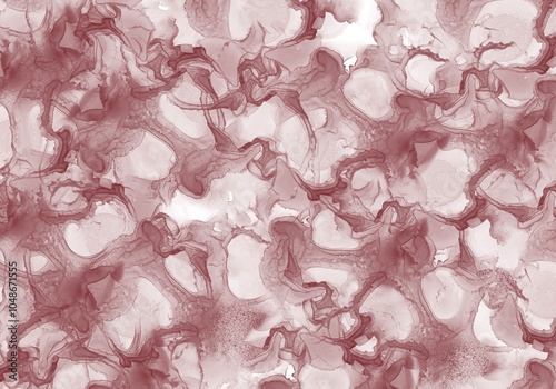 hand drawn watercolor floral pattern