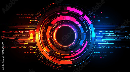 Bold Geometry Meets Organic Flow