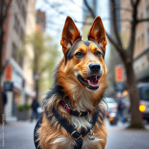 Mischlingshund Portrait photo