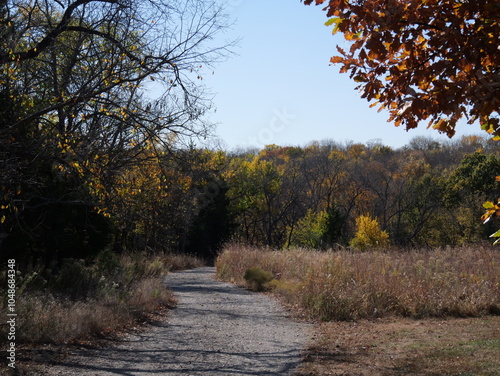 Beautiful Fall Scenes at Ernie Miller Olathe KS photo