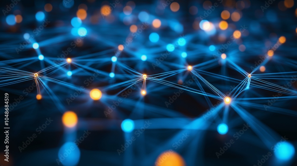 grid pattern with nodes and connecting lines, symbolizing the complexity of logistics networks grid pattern with nodes and connecting lines, symbolizing the complexity of logistics networks