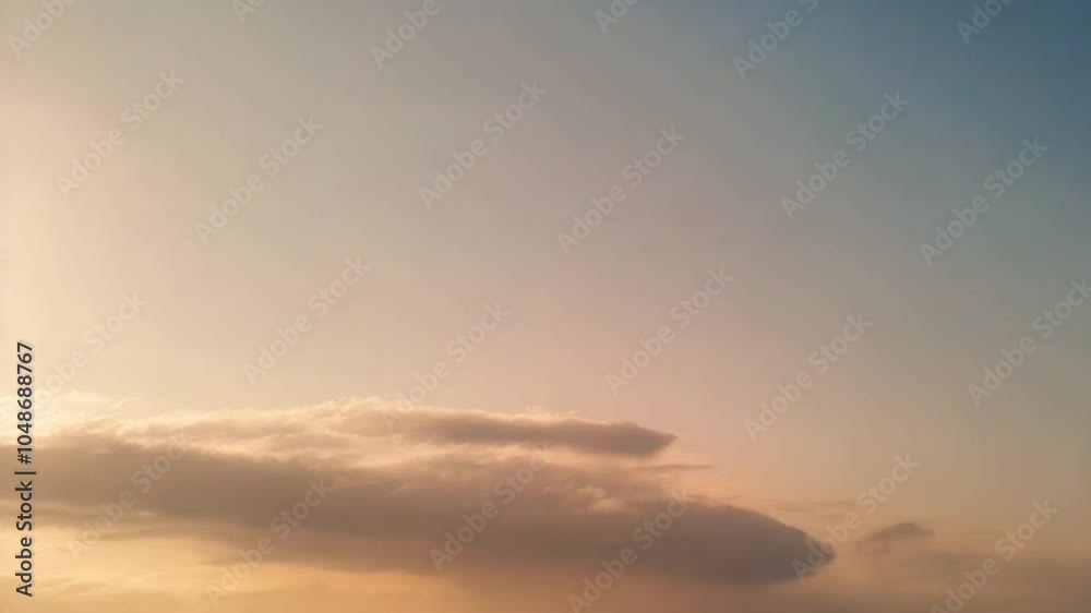 peaceful intro where clouds drift past a rising sun peaceful intro where clouds drift past a rising sun