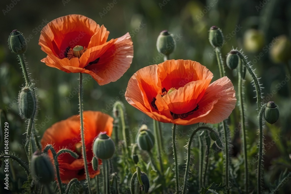 Obraz premium a beautiful and amazing Poppy flower