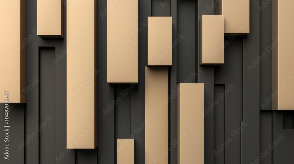 Fototapeta premium Abstract Management Dashboard Interface Design