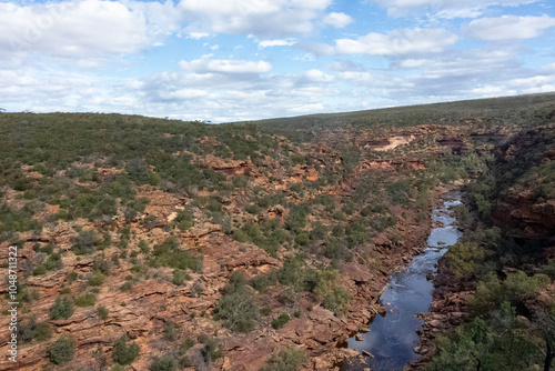 Kalbarri National Park, Western Australia. Gorges, River, Z-Bend, Natures Windows and Skywalks