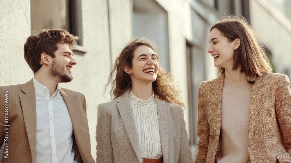 Fototapeta premium A coach conducting psychological flexibility training for employees, helping them develop resilience and adaptability in their professional roles.